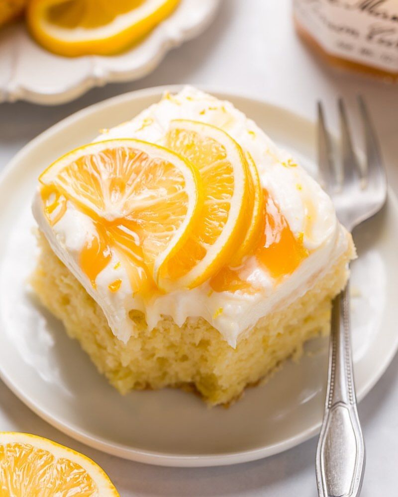Lemon Sheet Cake