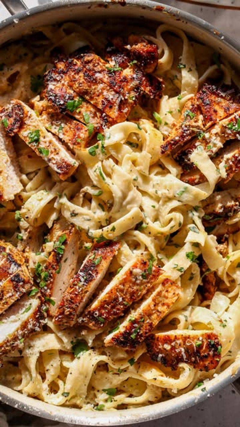 Lemon and Herb Chicken Pasta Bake