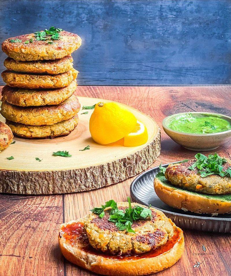 Lentil Veggie Burger