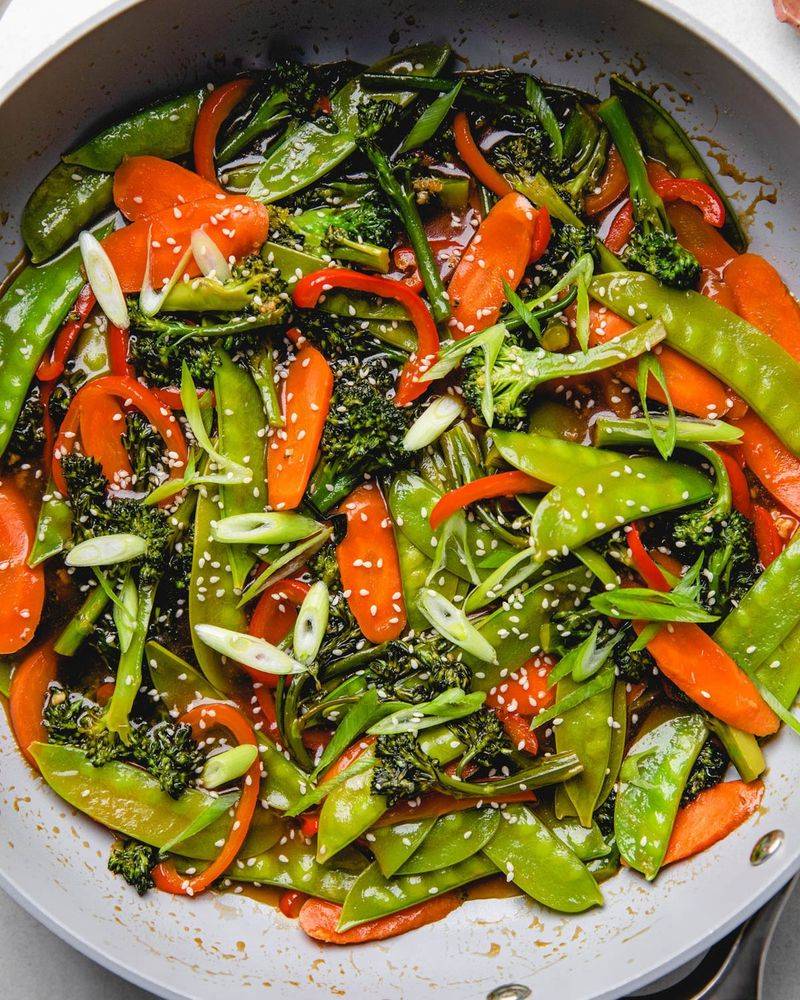 Lentil and Vegetable Stir-Fry