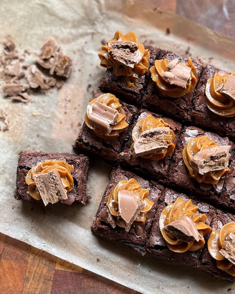 Salted Caramel Brownies