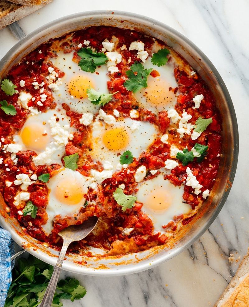 Making Shakshuka