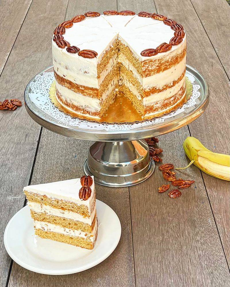 Maple Pecan Layer Cake