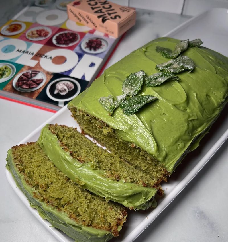 Matcha Green Tea Loaf Cake