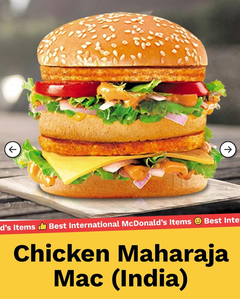 McDonald's International Menu