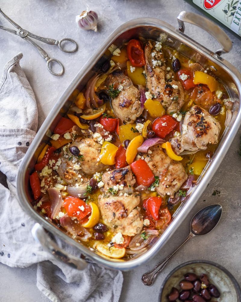 Mediterranean Chicken Bake
