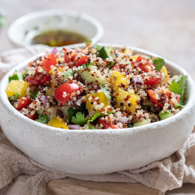 Mediterranean Quinoa Salad
