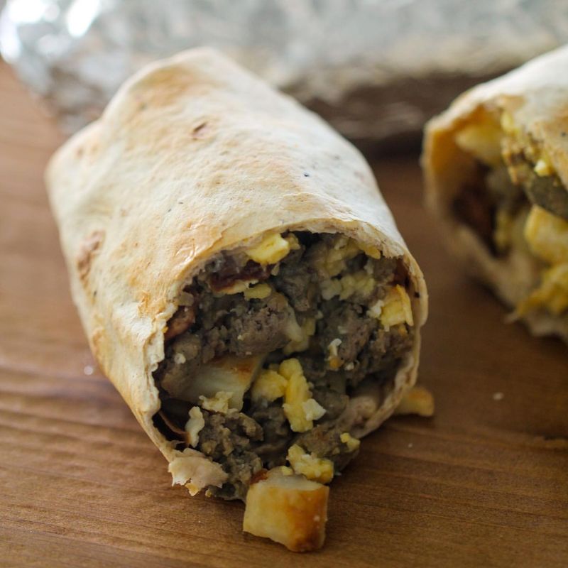 Microwave Burrito