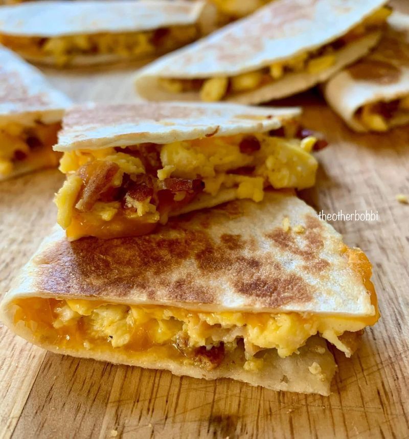 Microwave Quesadilla