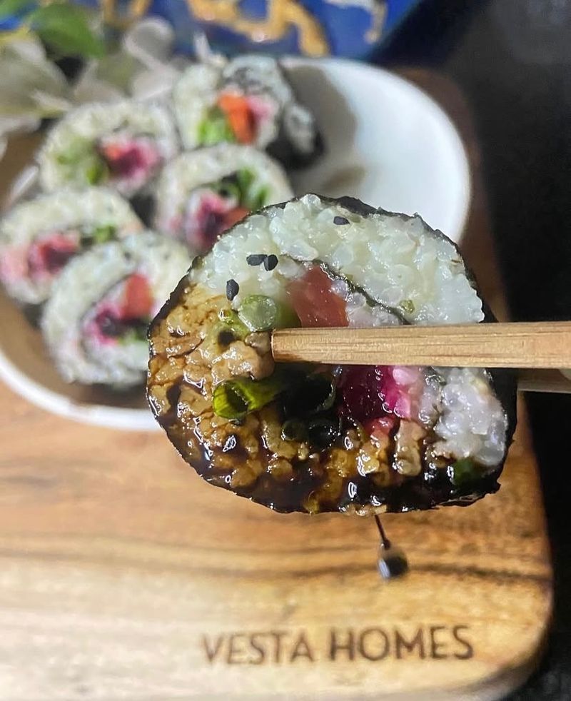 Microwave Sushi Surprise