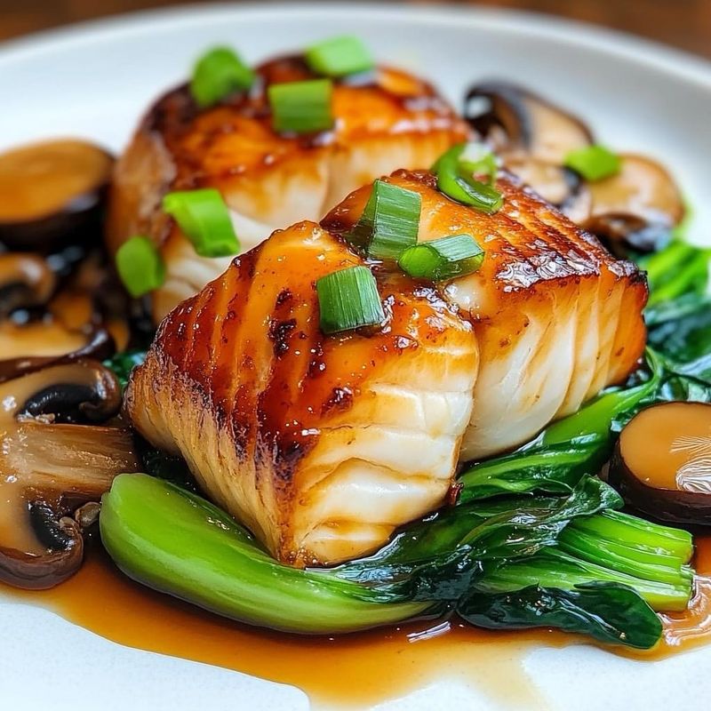 Miso Glazed Cod