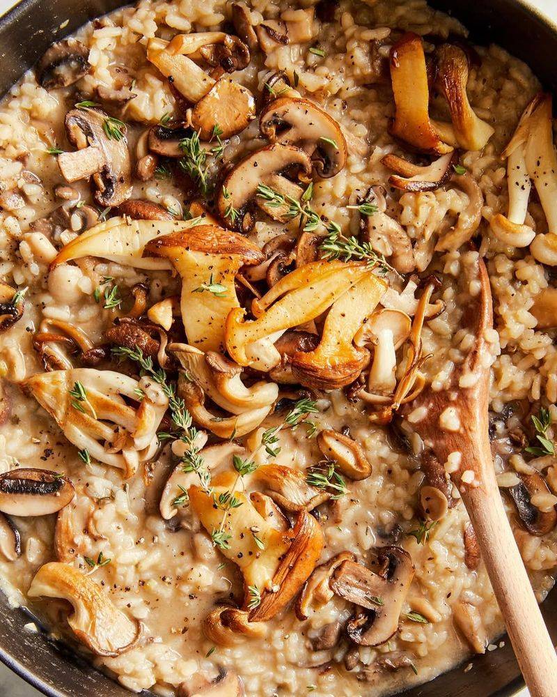Mushroom Risotto Delight