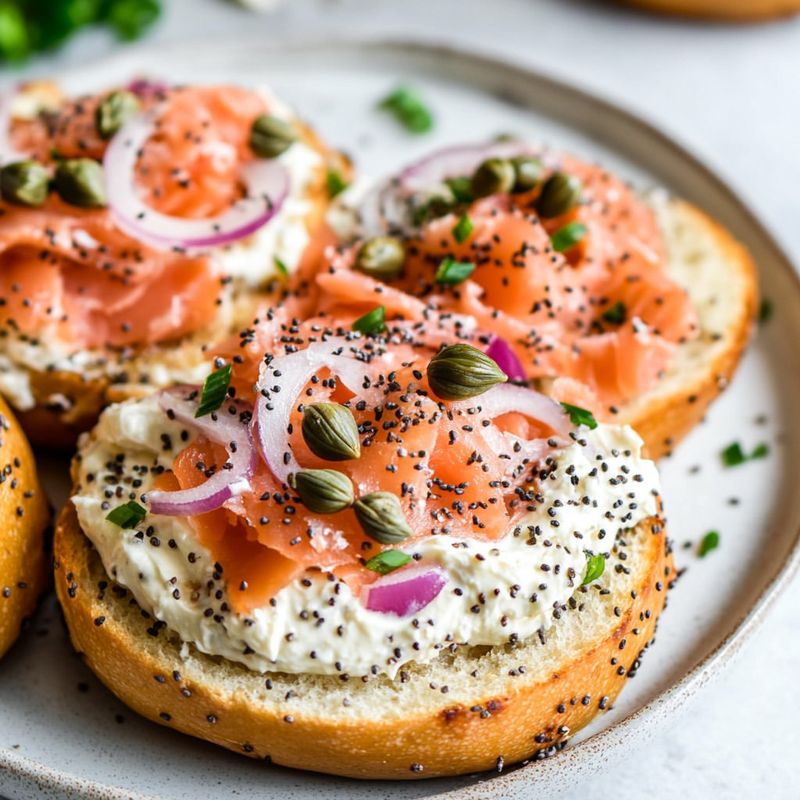 New York – Bagel with Lox & Cream Cheese