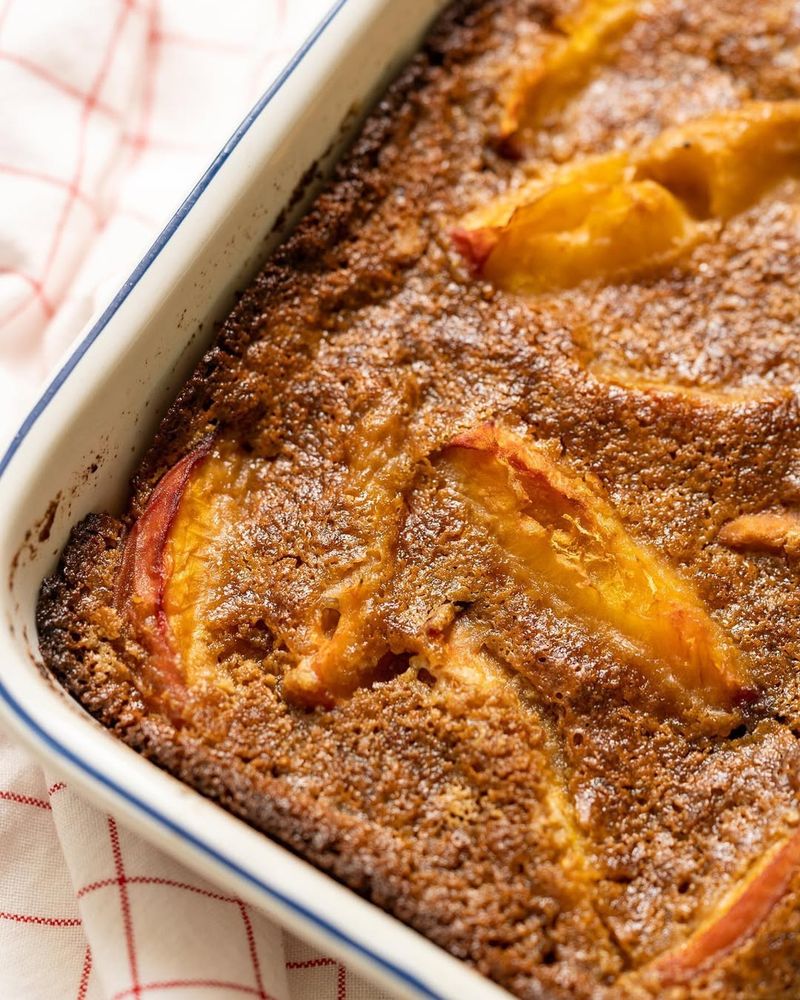 Oklahoma Peach Cobbler