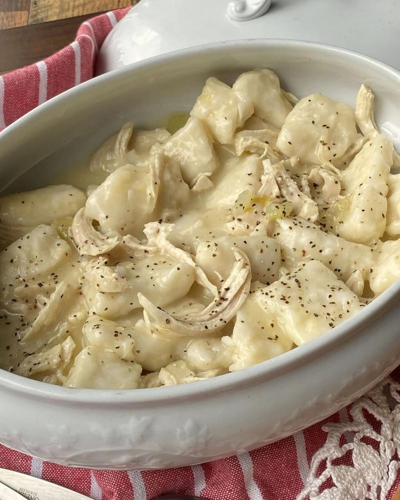 Old-Timey Chicken Dumplings