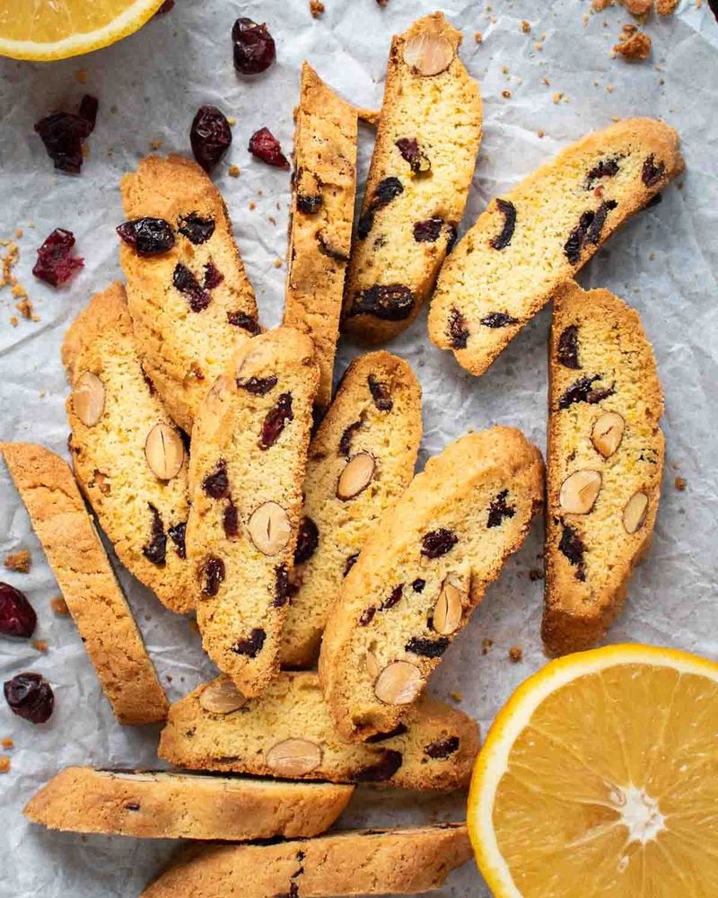 Orange Almond Biscotti