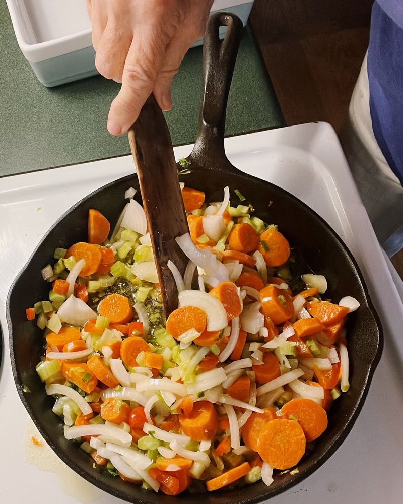 Overhandling While Cooking