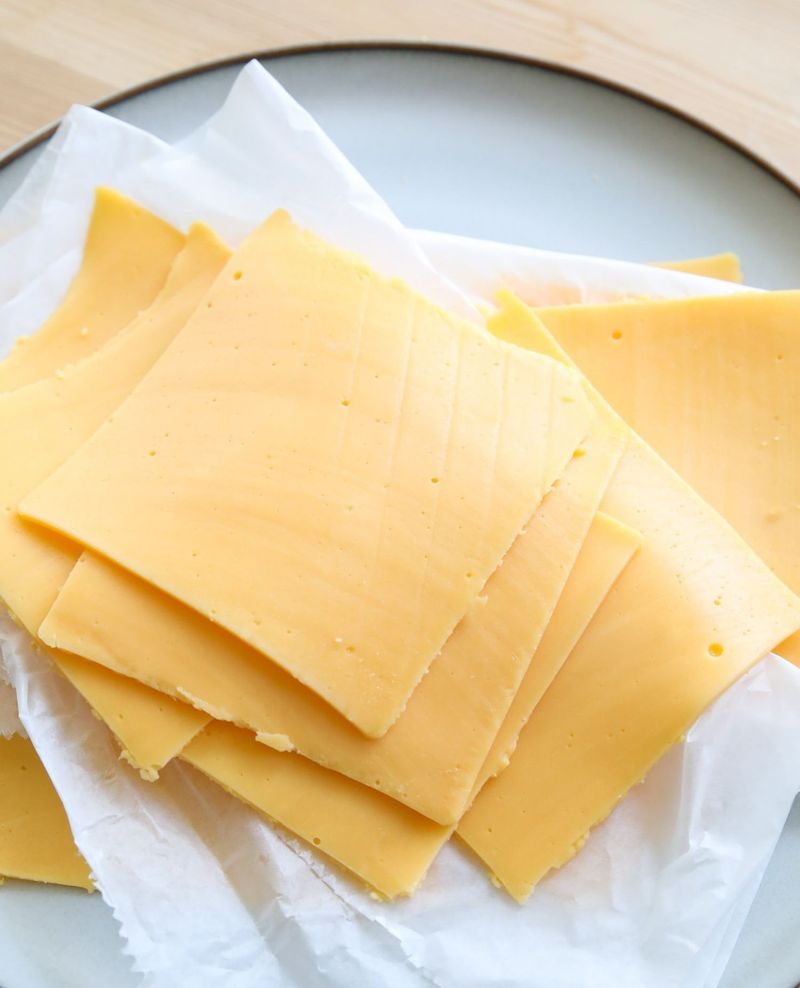 Packaged Cheese Slices