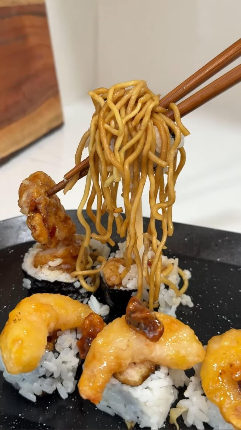 Panda Express's Orange Chicken Sushi Roll
