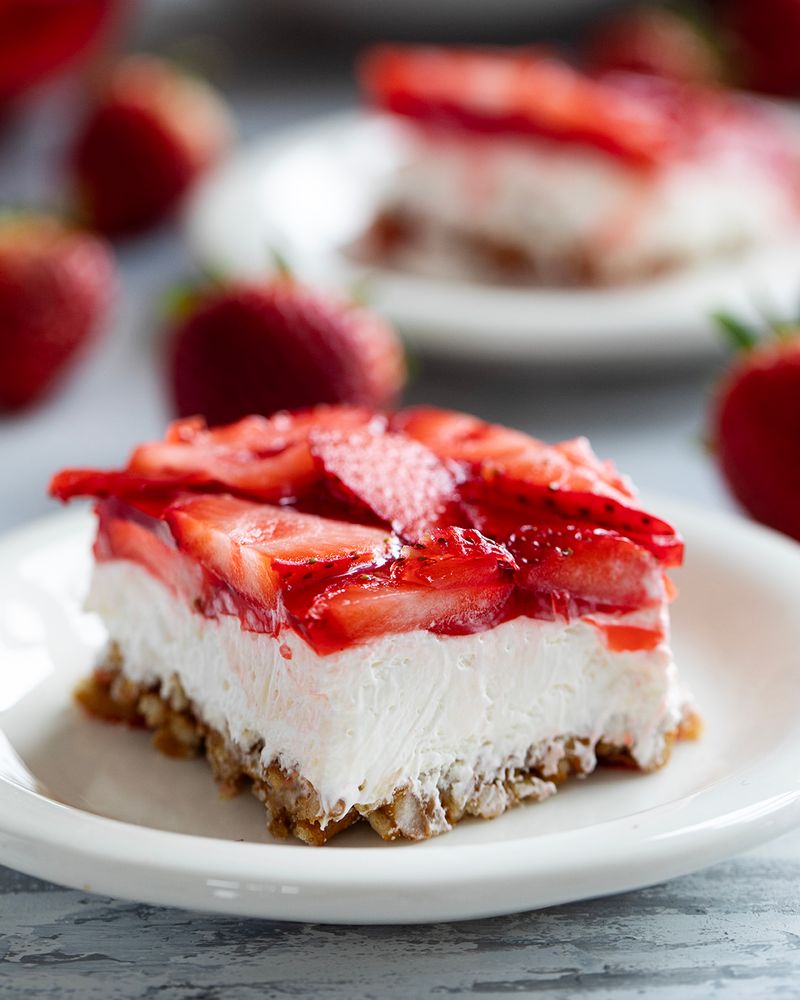 Strawberry Pretzel Salad