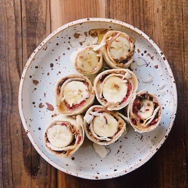 Peanut Butter Banana Roll-Ups