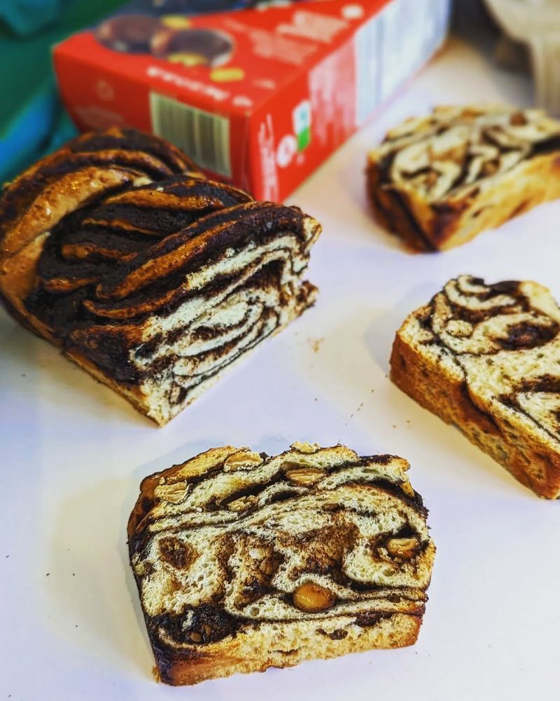 Peanut Butter Chocolate Babka