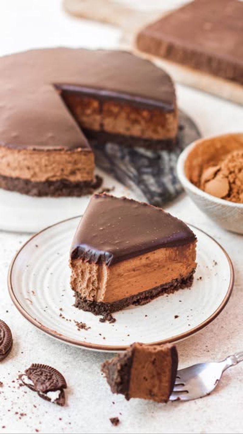 Peanut Butter Chocolate Cheesecake