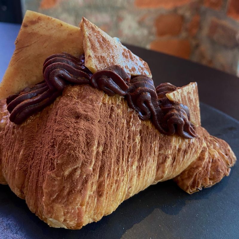 Peanut Butter Chocolate Croissants