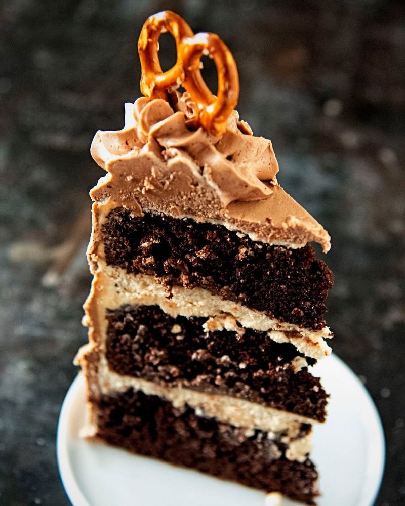Peanut Butter Chocolate Layer Cake