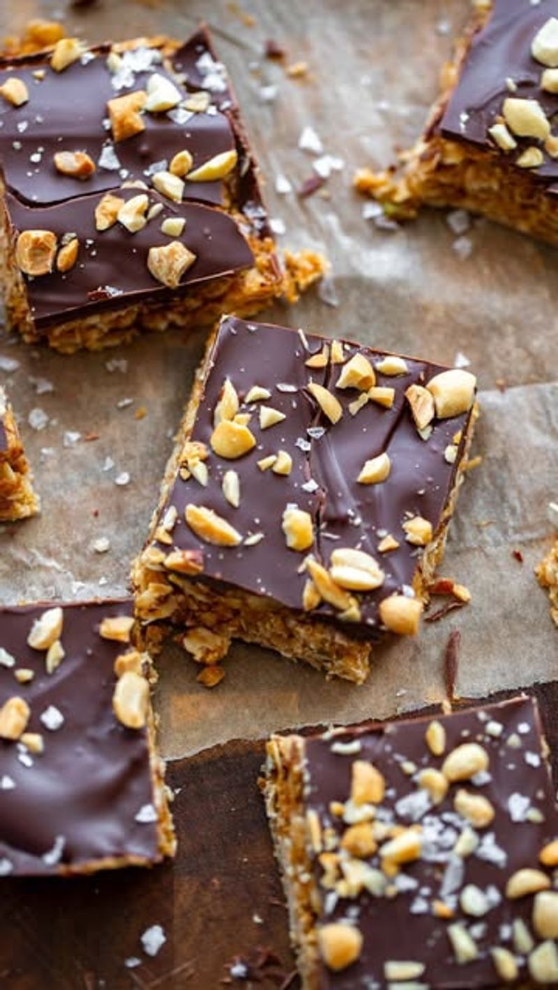 Peanut Butter Chocolate Oatmeal Bars