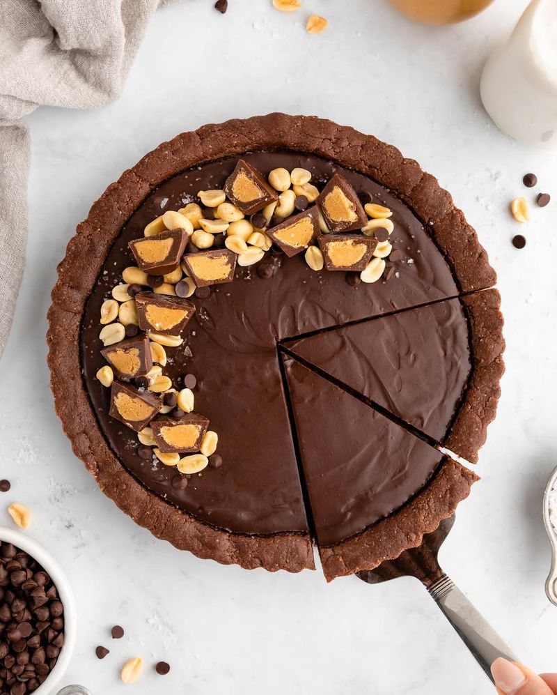 Peanut Butter Chocolate Tart