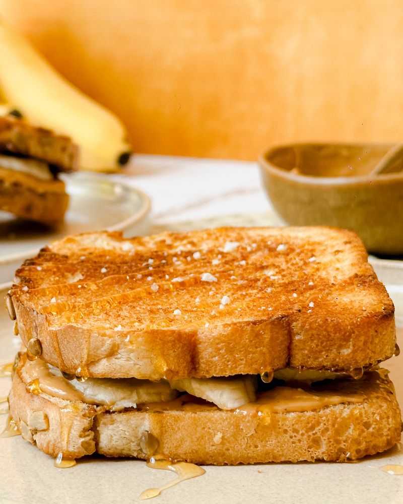 Peanut Butter & Banana Sandwich