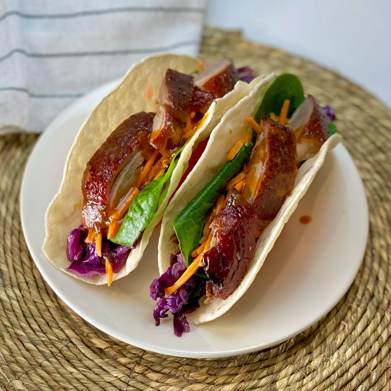 Peking Duck Tacos