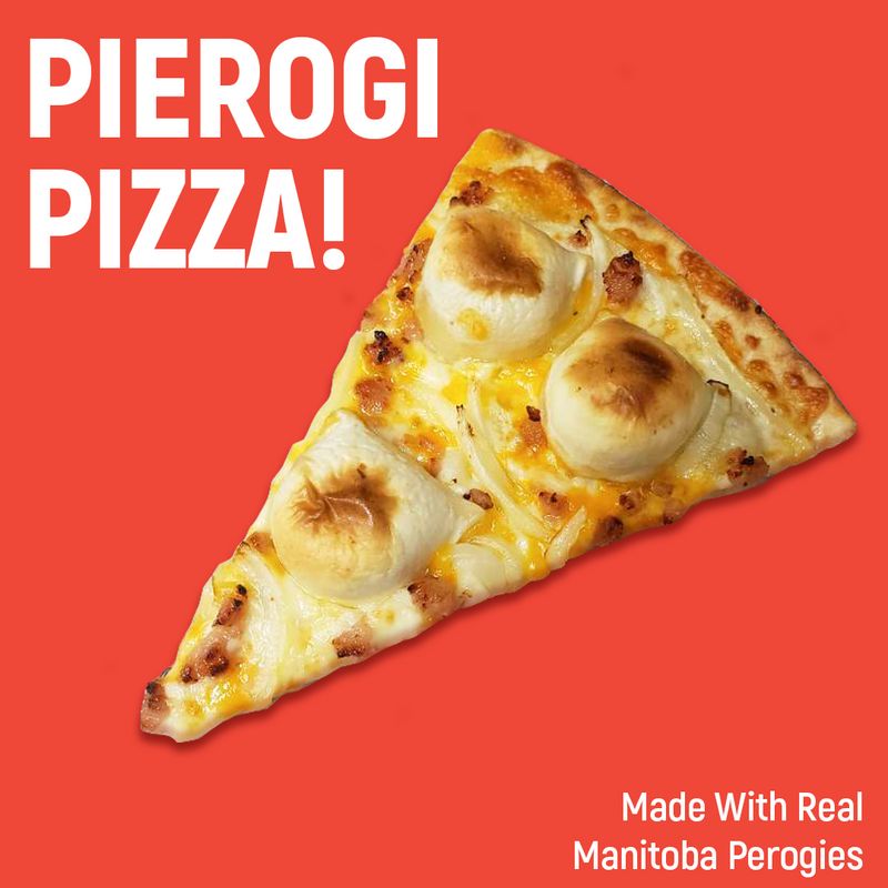 Perogy Pizza