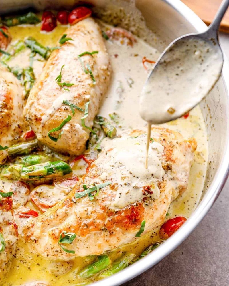 Pesto Chicken Bake