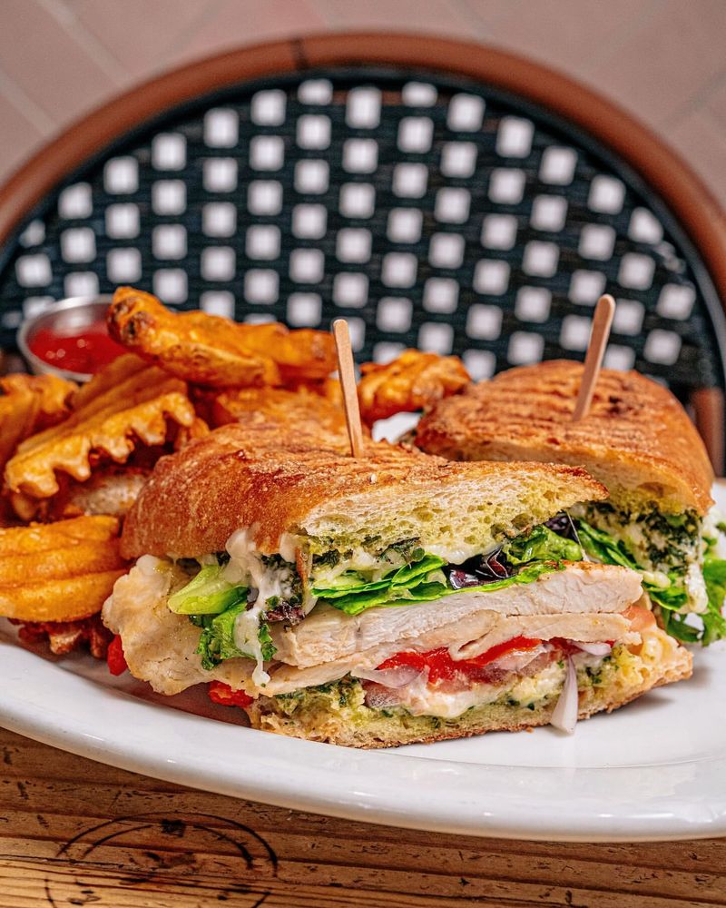 Pesto Chicken Panini