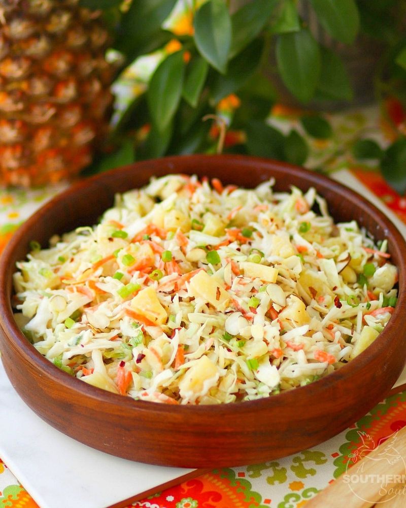 Pineapple Coleslaw