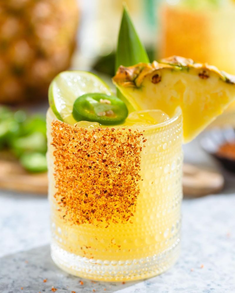Pineapple Jalapeño Margarita