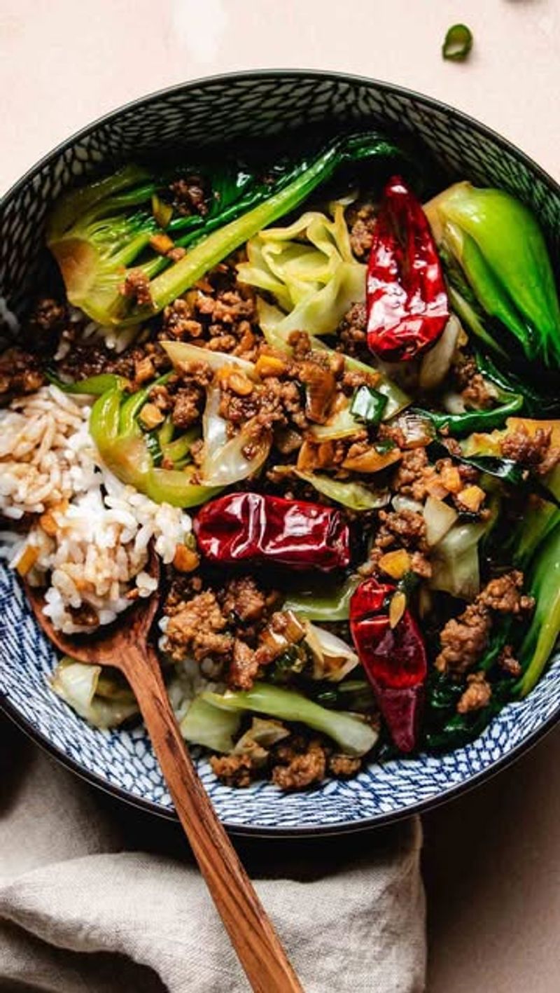 Pork and Cabbage Stir-Fry