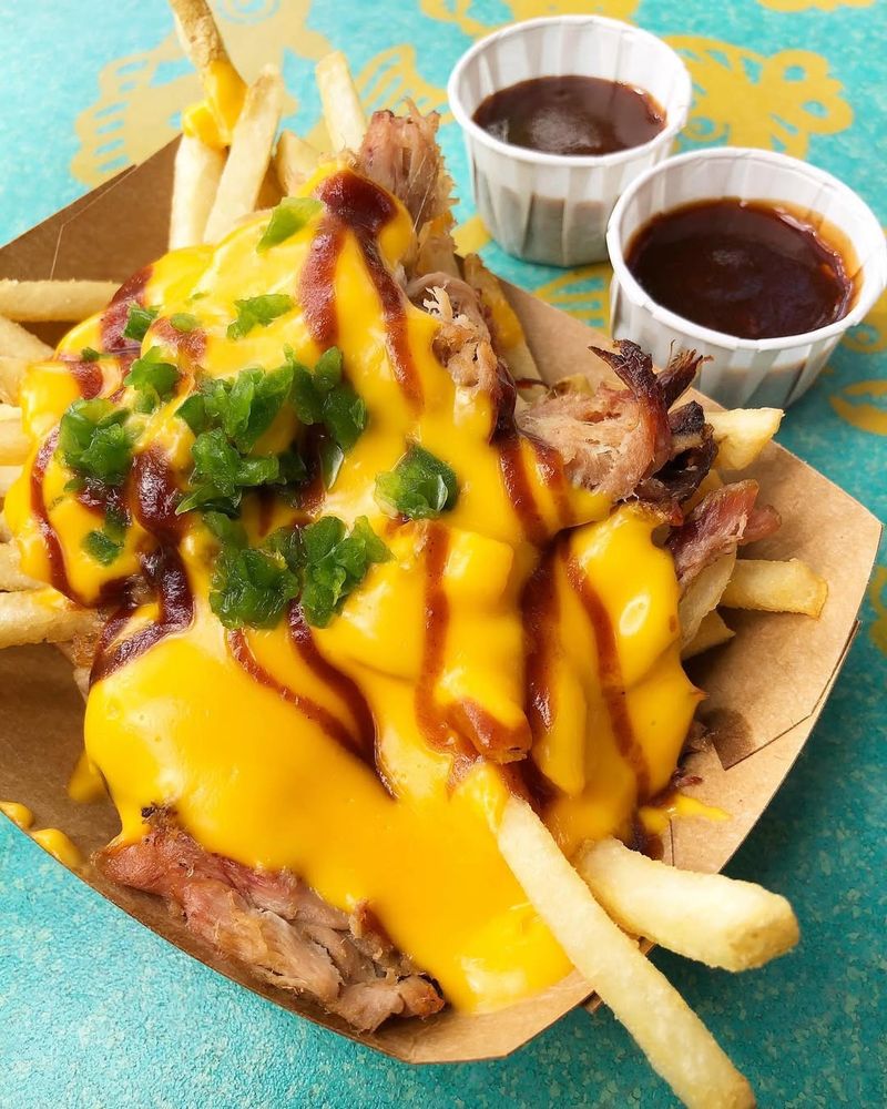 Pulled Pork Cheese Fries