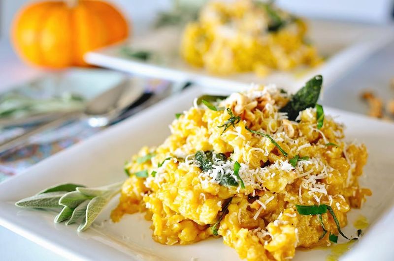 Pumpkin Sage Risotto