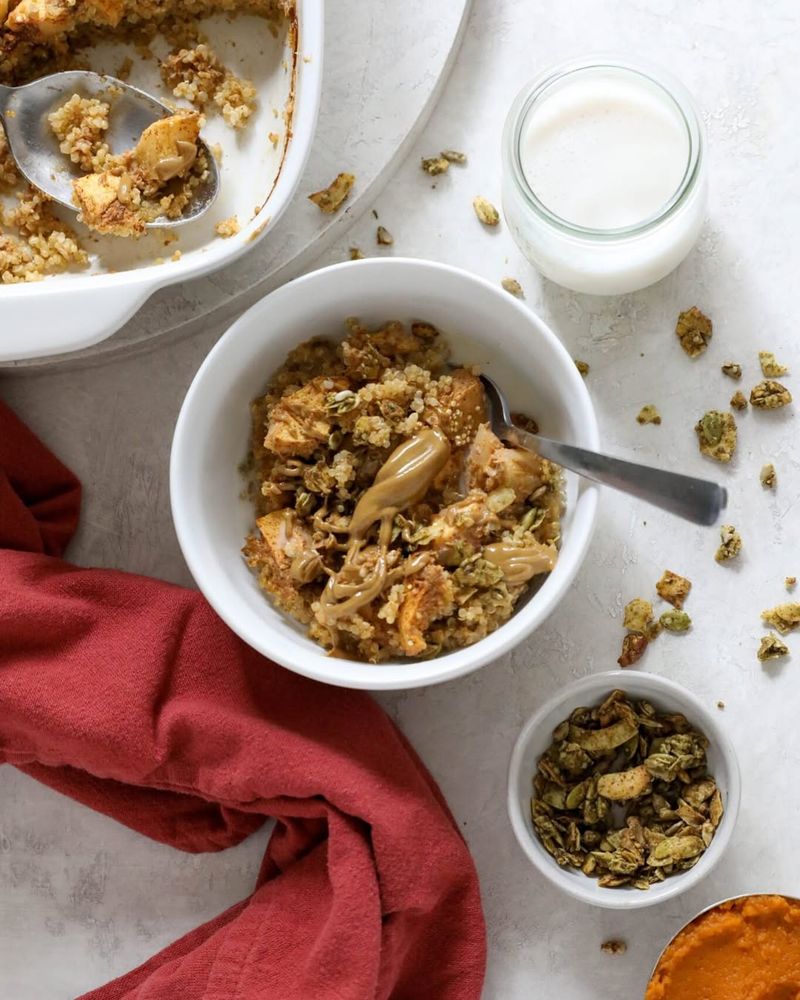 Pumpkin Spice Overnight Quinoa