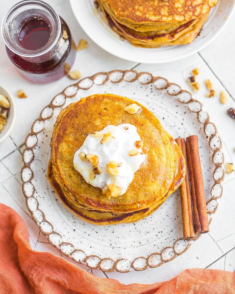 Pumpkin Spice Pancakes