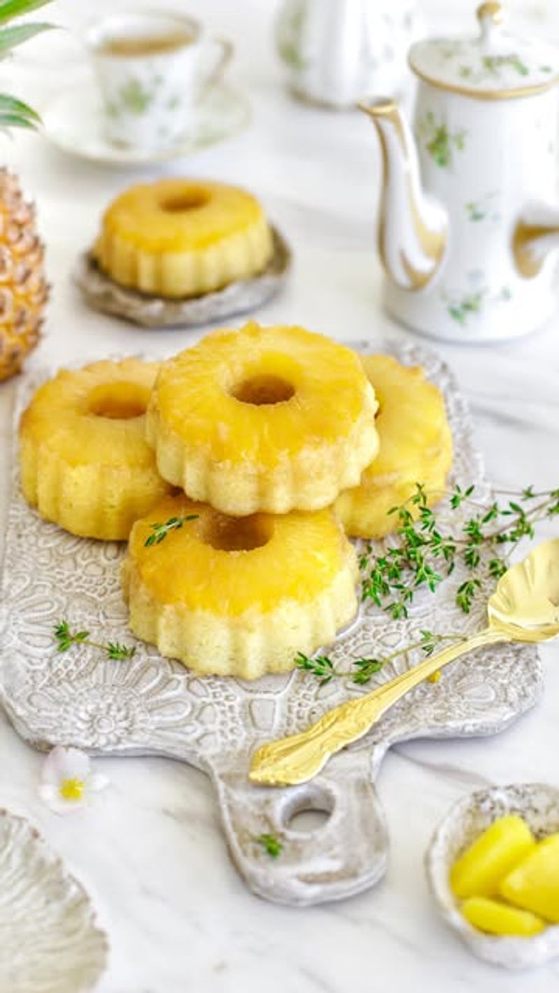 Pineapple Upside-Down Muffins