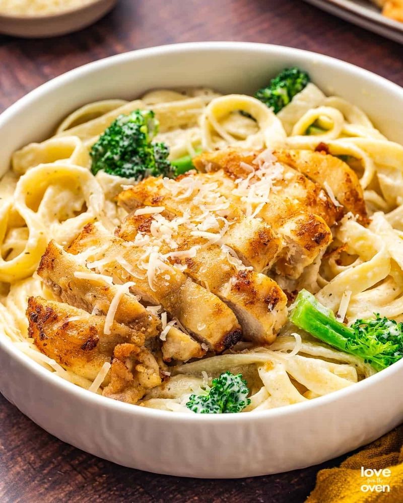 Quick Chicken Alfredo