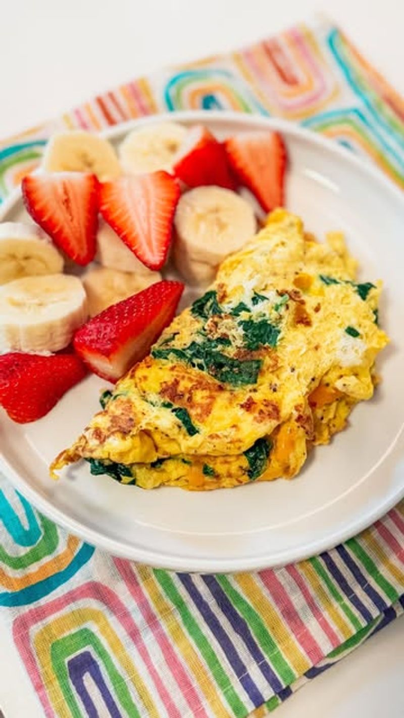 Quick Veggie Omelette