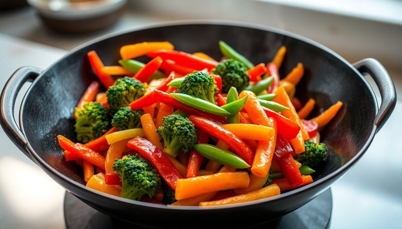 Rainbow Veggie Stir-Fry