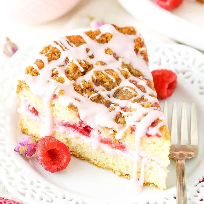 Raspberry Rose Layer Cake