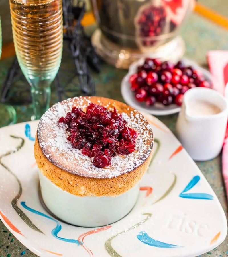 Raspberry Soufflé
