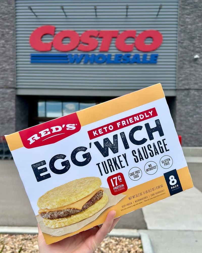 Red’s Turkey Sausage Egg’wich